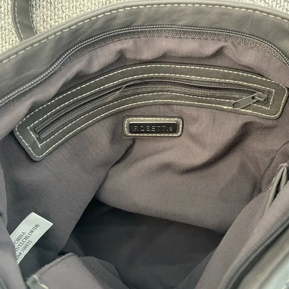 Rosetti Gray Crossbody Bag with Adjustable Strap - Picture 3 of 16